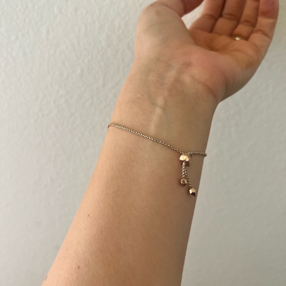 Kendra Scott Phillipa Rose Gold Mother of Pearl Bracelet - Picture 3 of 4